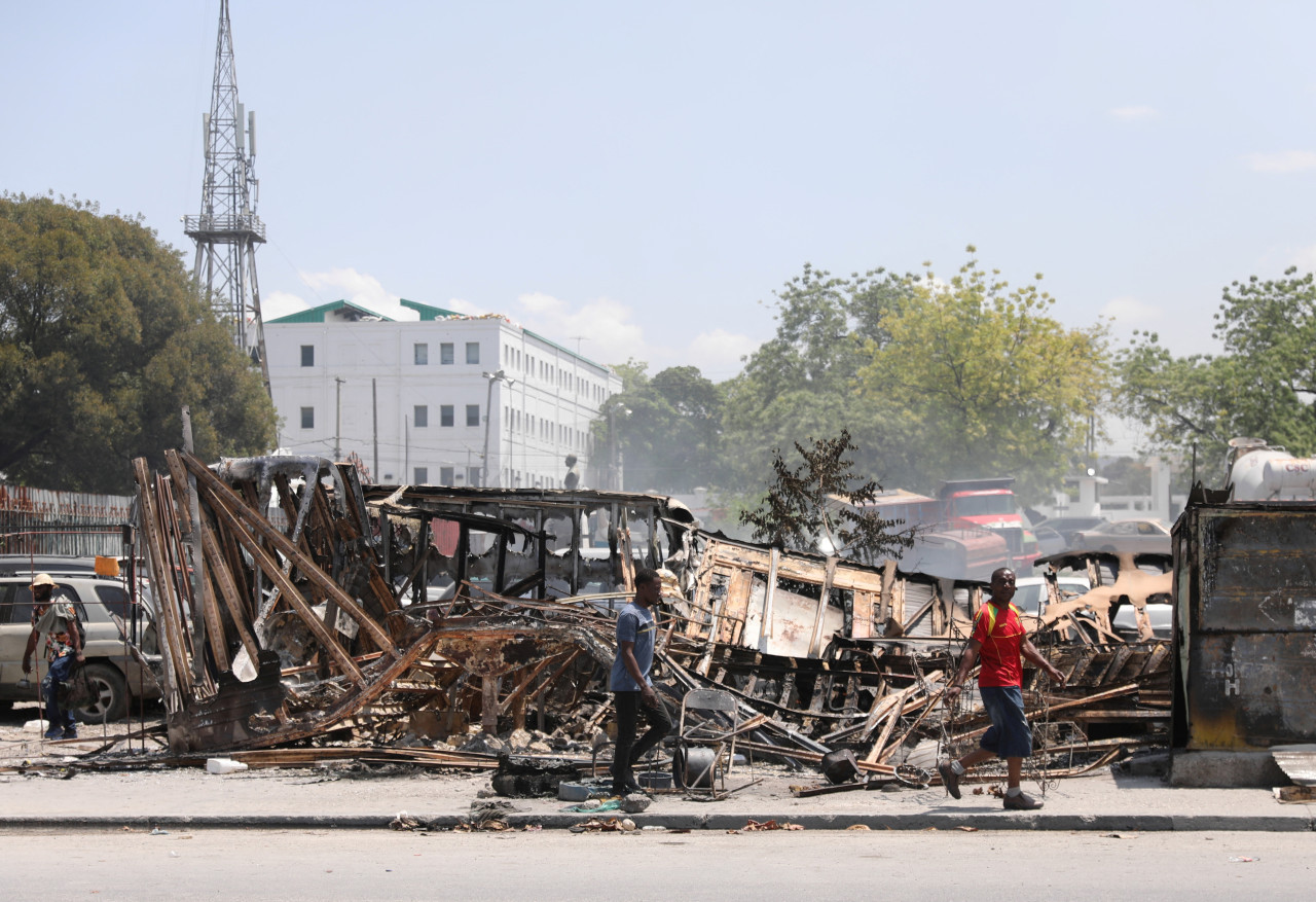 Violencia en Haití. Foto: Reuters.