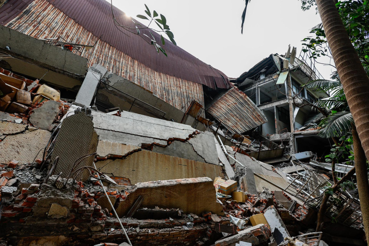 Terremoto en Taiwán. 2 de abril de 2024. EFE