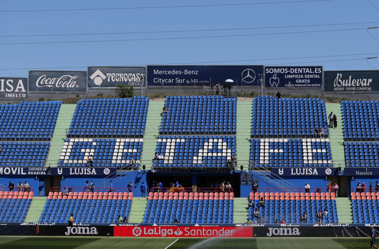 Cancha de Getafe. Foto: NA