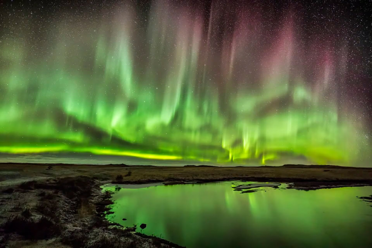 Northern lights.  Image: x