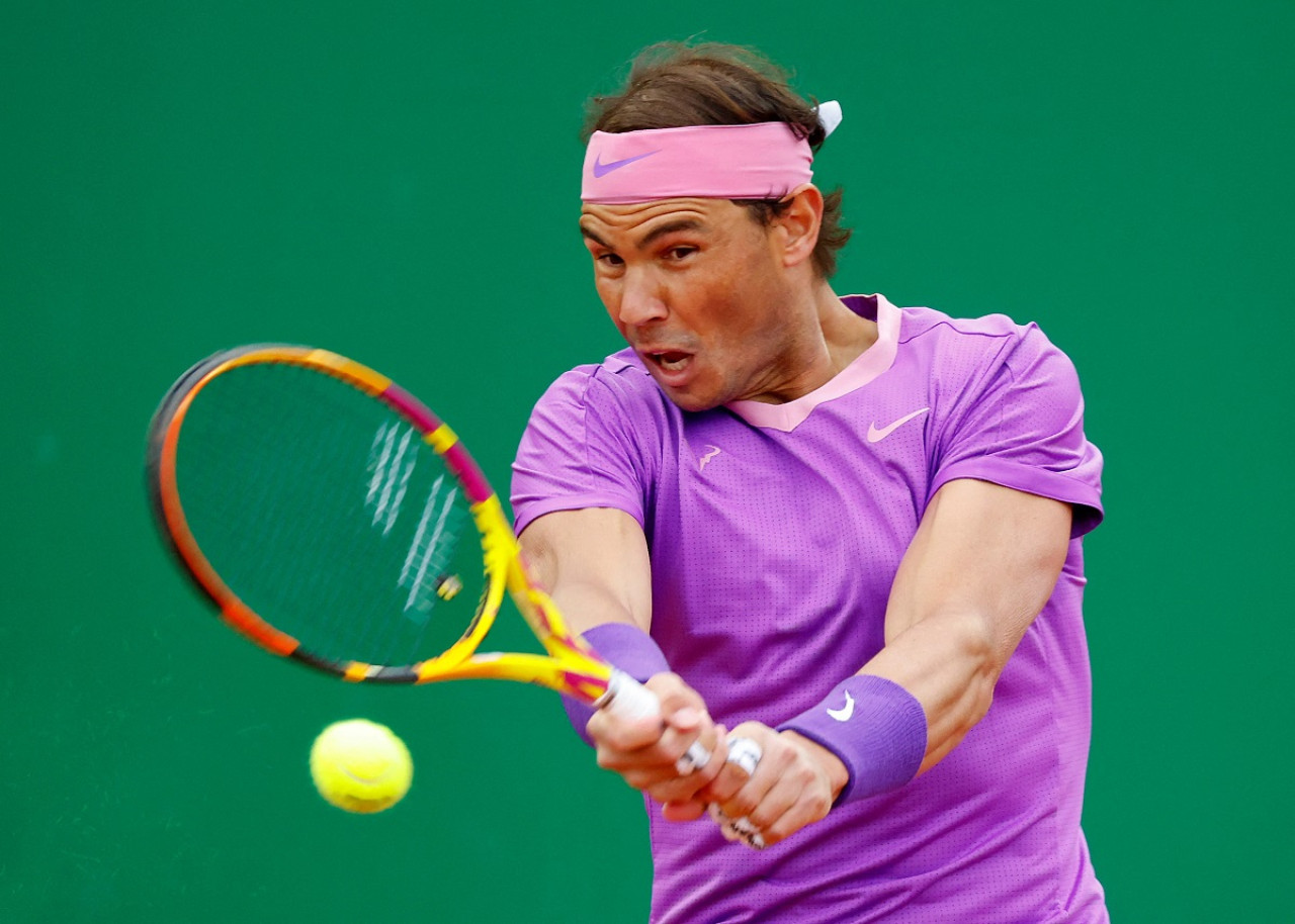Rafael Nadal; Montecarlo. Foto: Reuters.