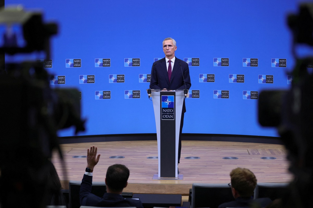 Jens Stoltenberg, secretario general de la OTAN. Foto: Reuters.