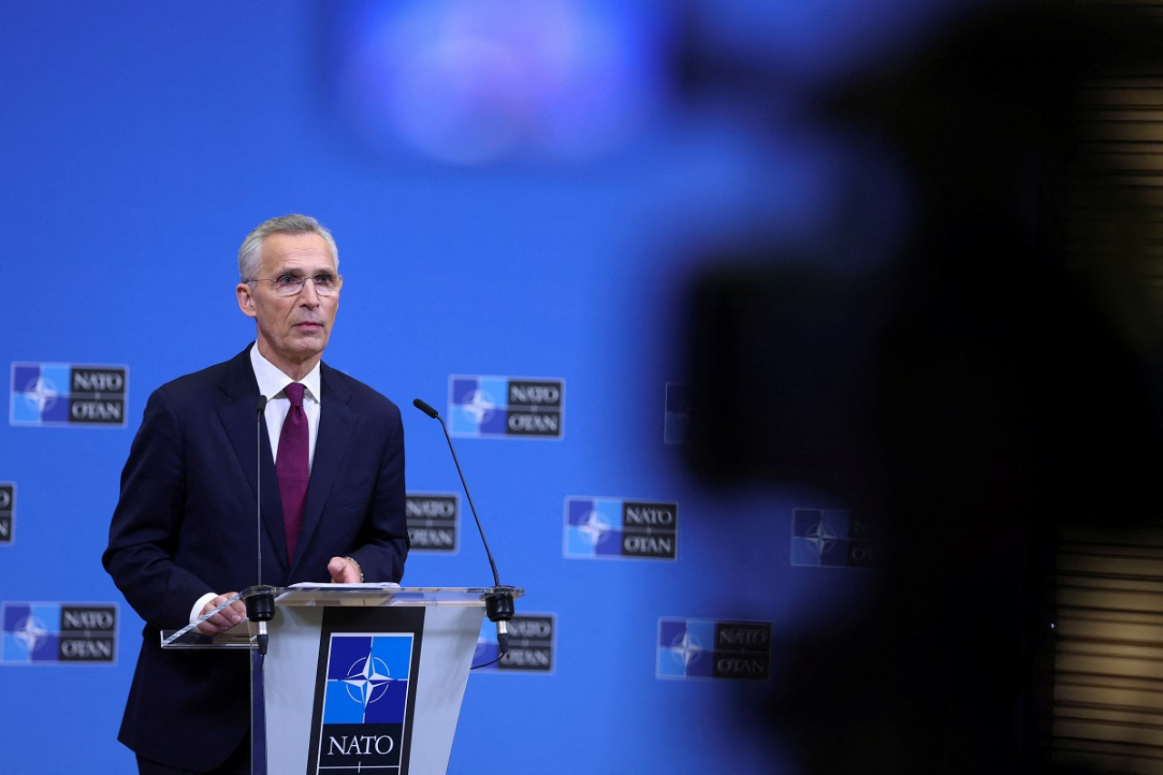 Jens Stoltenberg, secretario general de la OTAN. Foto: Reuters.