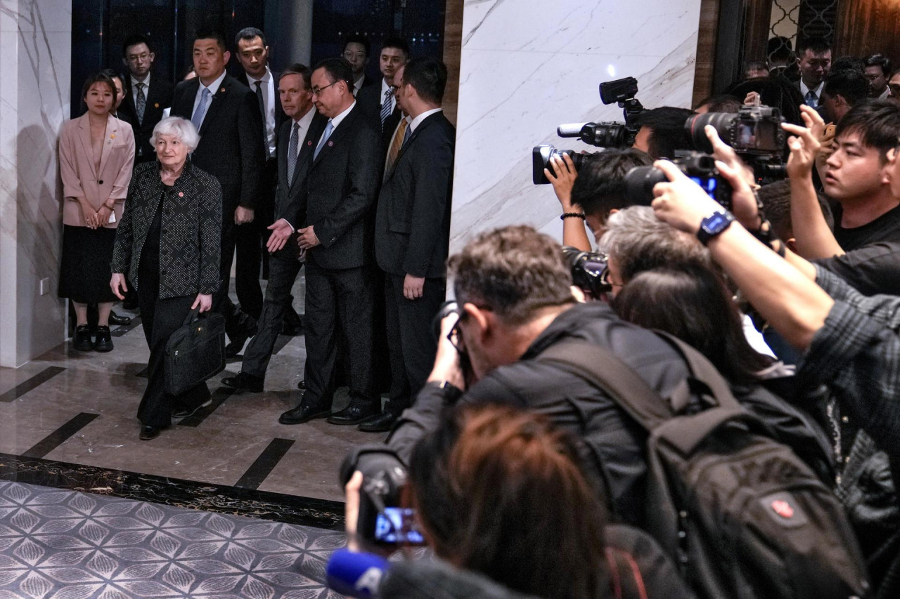 Janet Yellen, secretaria del Tesoro de Estados Unidos. Foto: EFE.