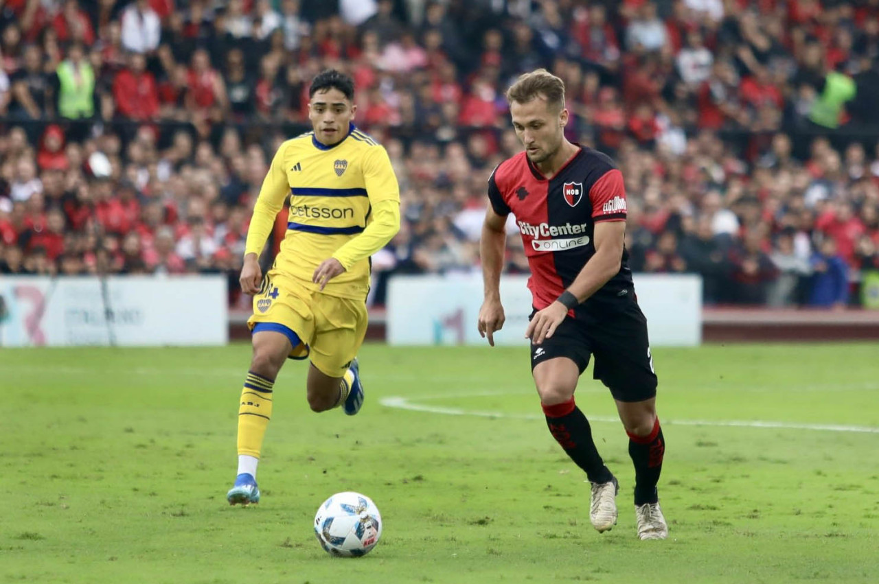 Boca vs Newells, Copa de la Liga. Foto: NA