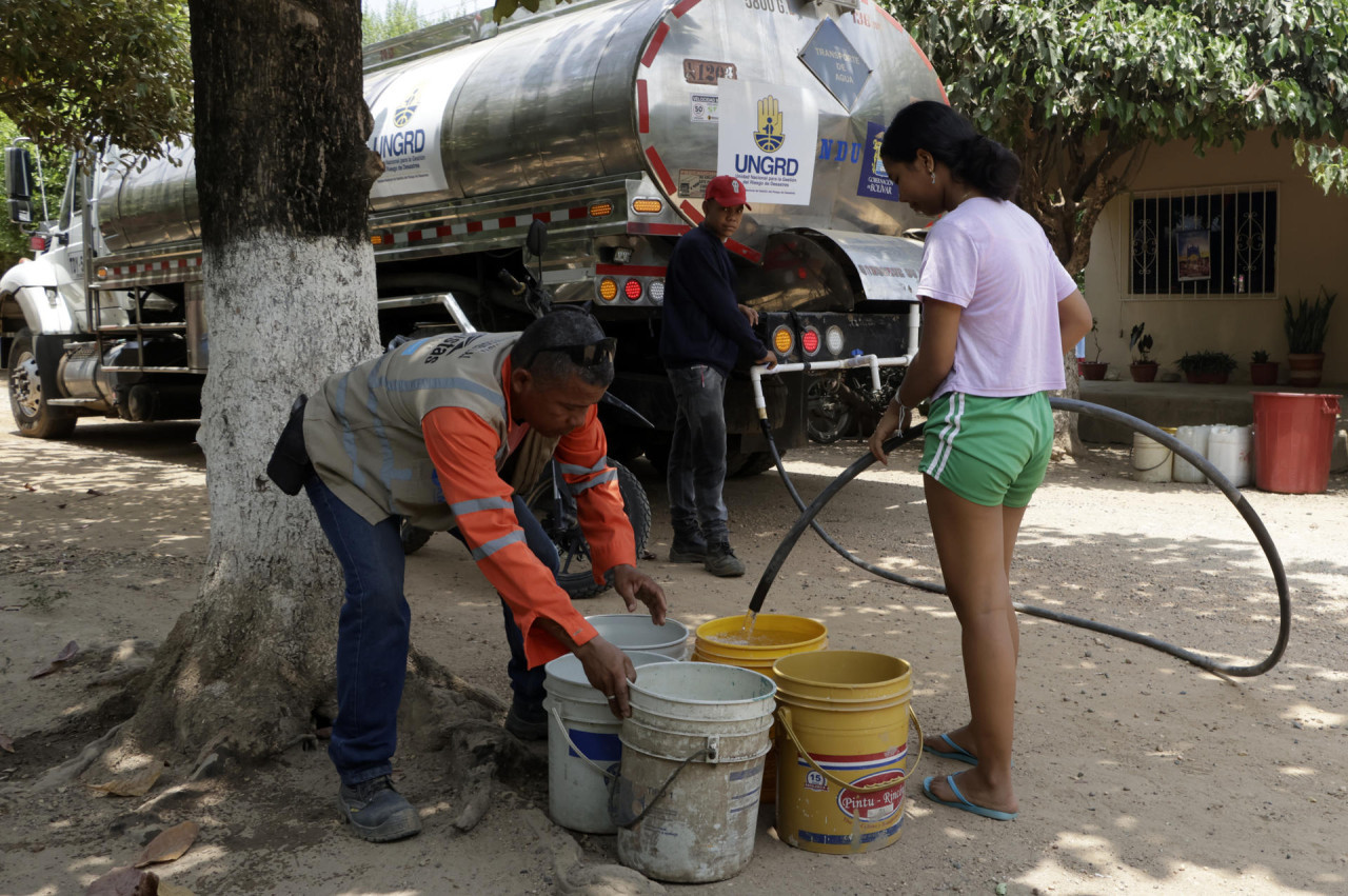 Sequía en Colombia. Foto: EFE.