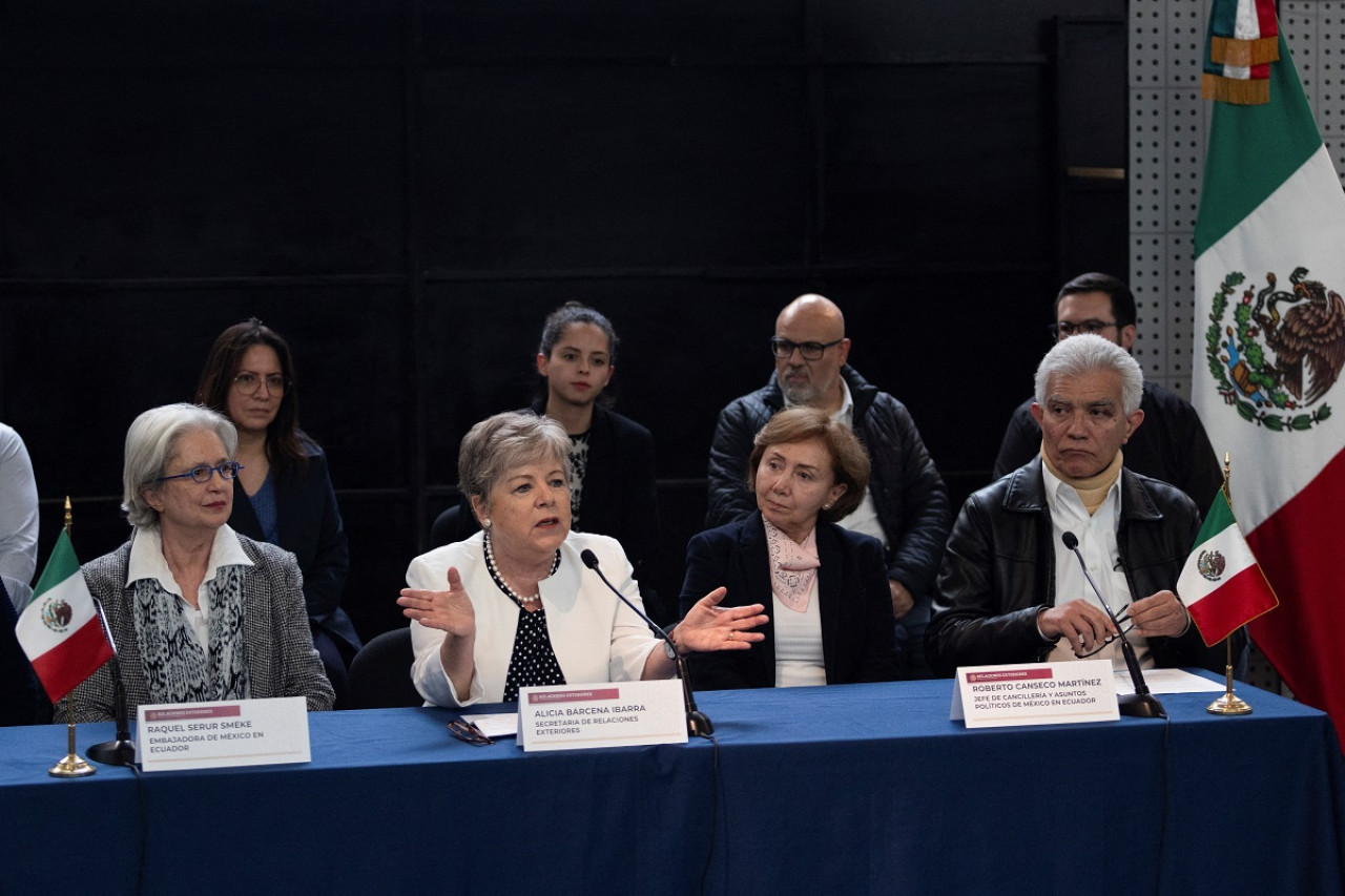 Alicia Bárcena, canciller de México. Foto: Reuters.