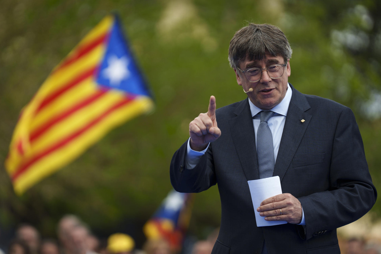 Carles Puigdemont. Foto: EFE.