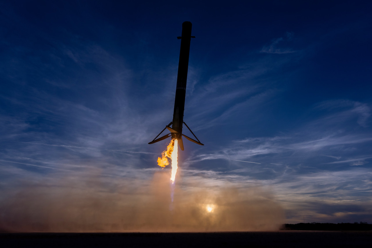 Lanzamiento del segundo satélite espía de Corea del Sur. Foto: X @SpaceX.