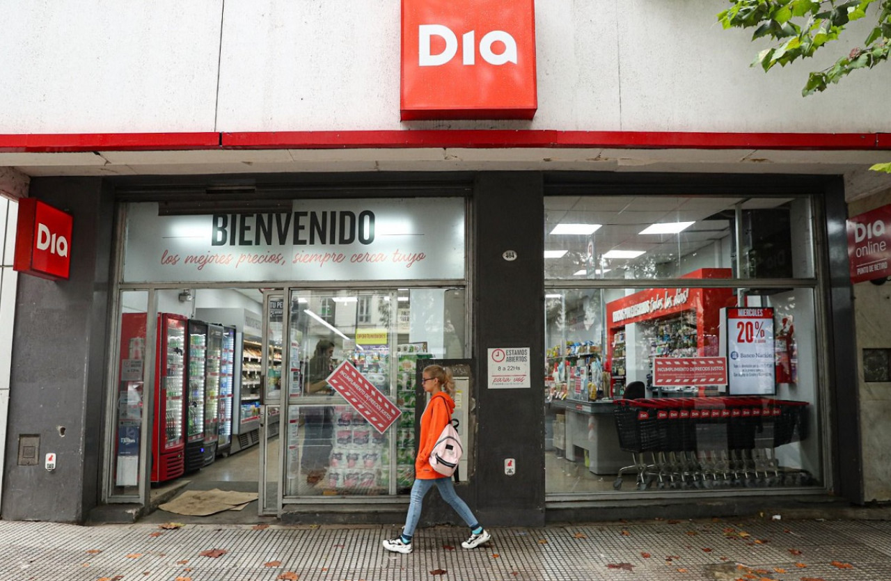 Comercio; Supermercado. Foto: NA.