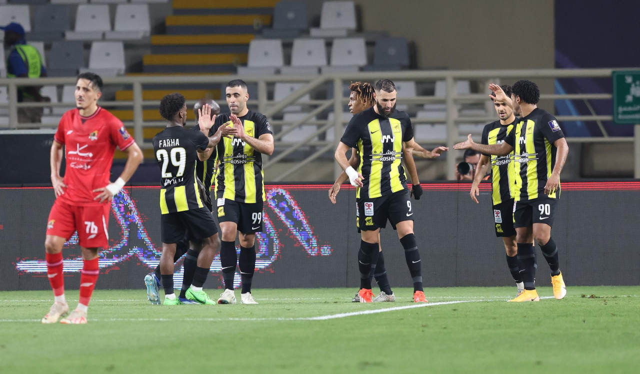 Al-Ittihad vs. Al-Wahda. Foto: EFE.