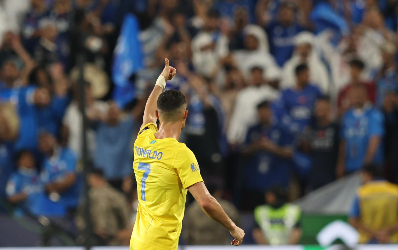 Cristiano Ronaldo; Al-Nassr vs. Al-Hilal. Foto: EFE.