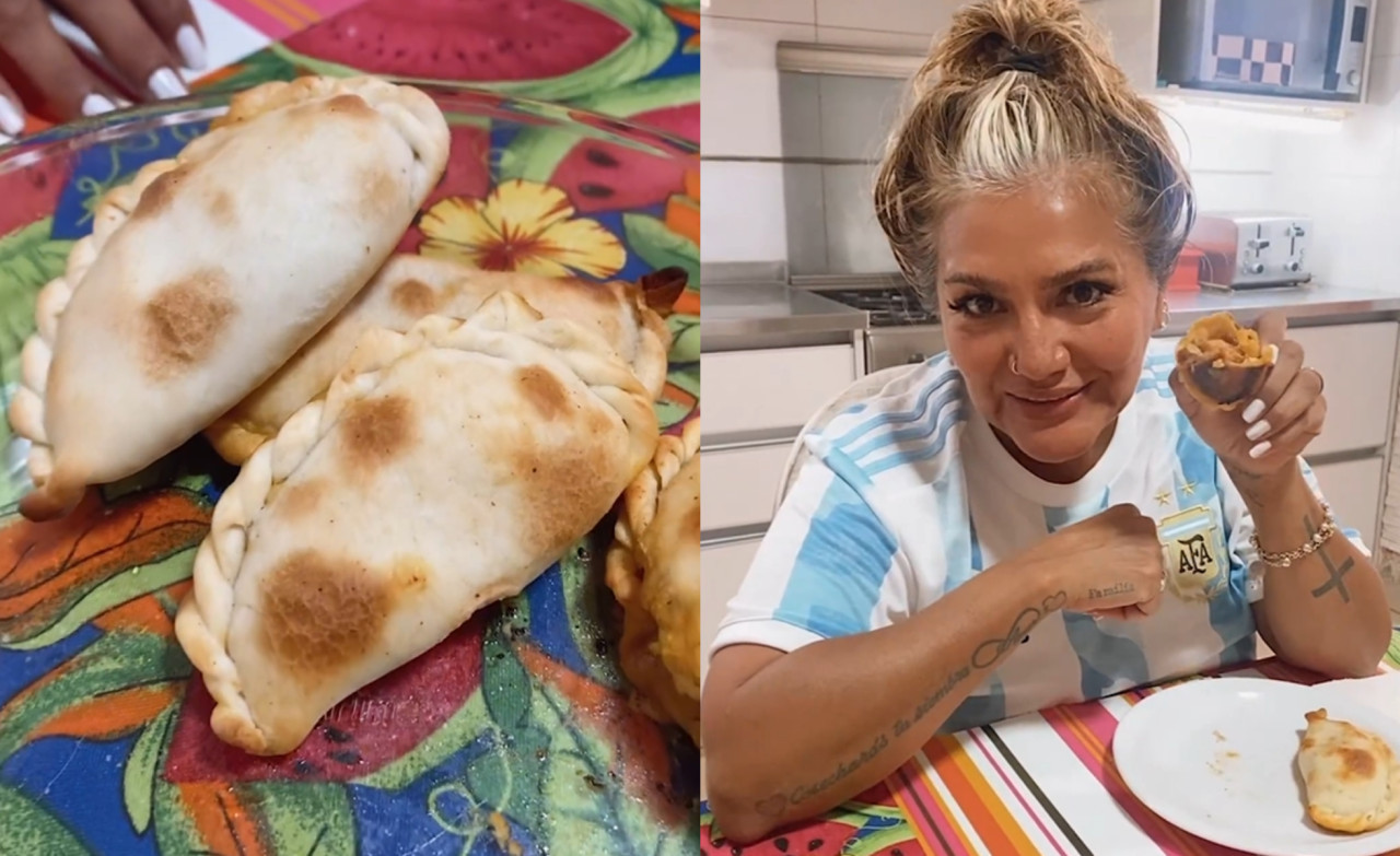 Las empanadas de Gladys La Bomba Tucumana. Foto: captura video.