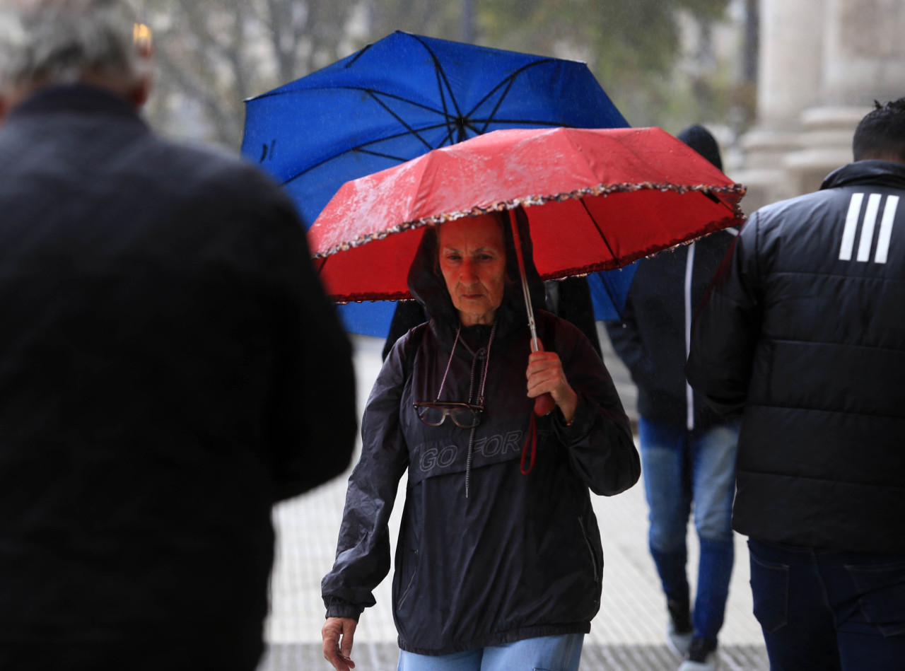 Lluvias. Foto: NA.