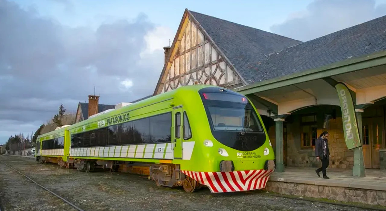 Vuelve el Tren Patagónico. Foto: NA.