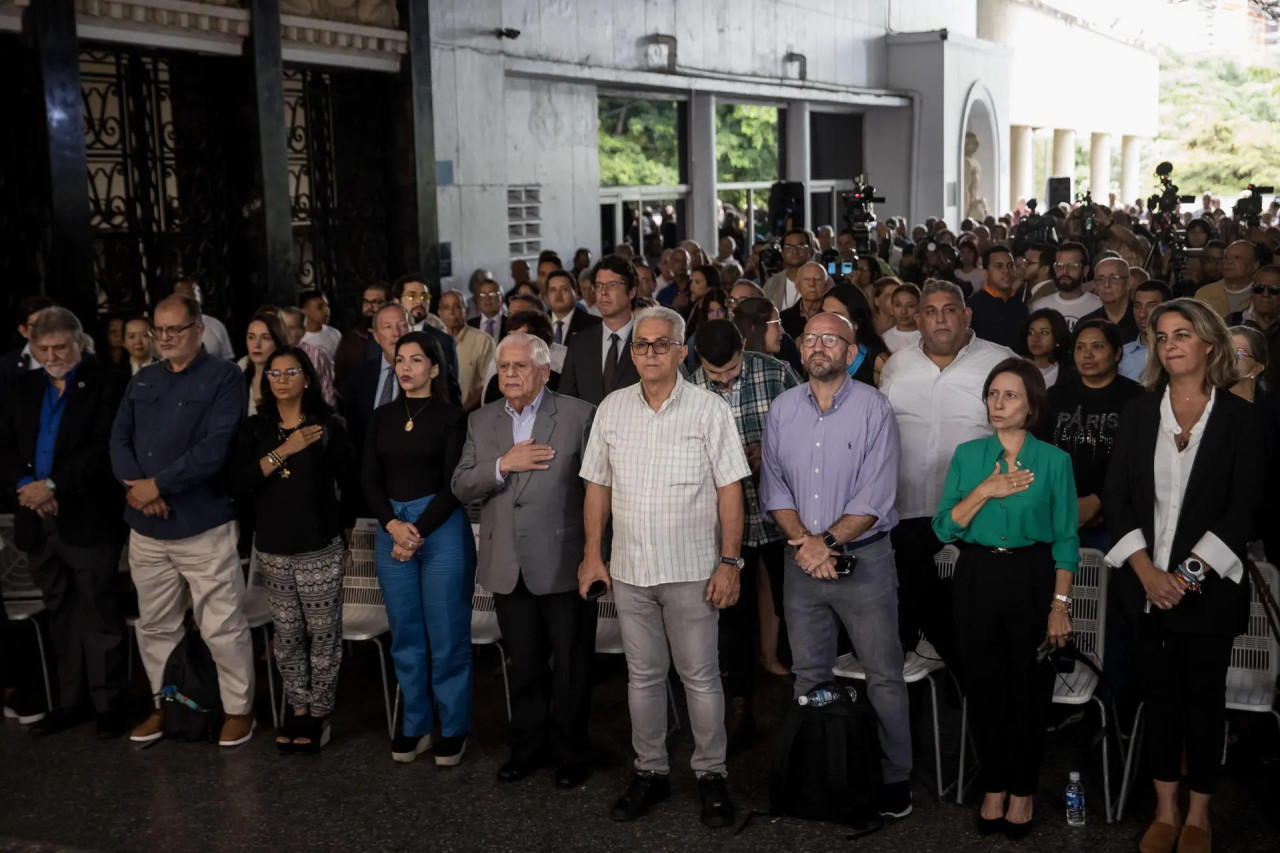 Oposición venezolana. Foto: EFE