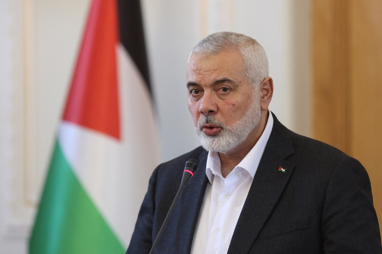 Ismail Haniyeh, jefe político de Hamás. Foto: Reuters.