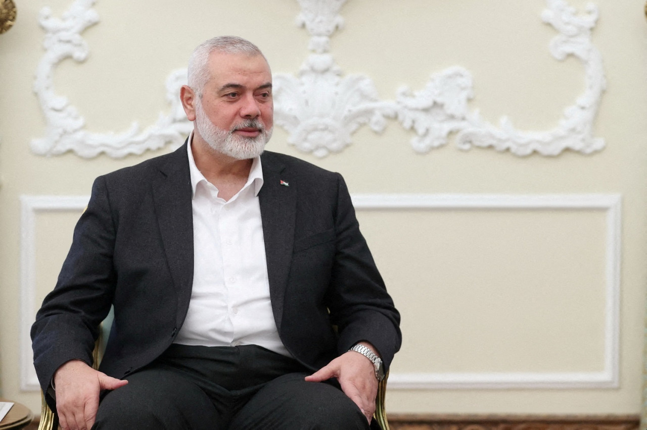 Ismail Haniyeh, jefe político de Hamás. Foto: Reuters.