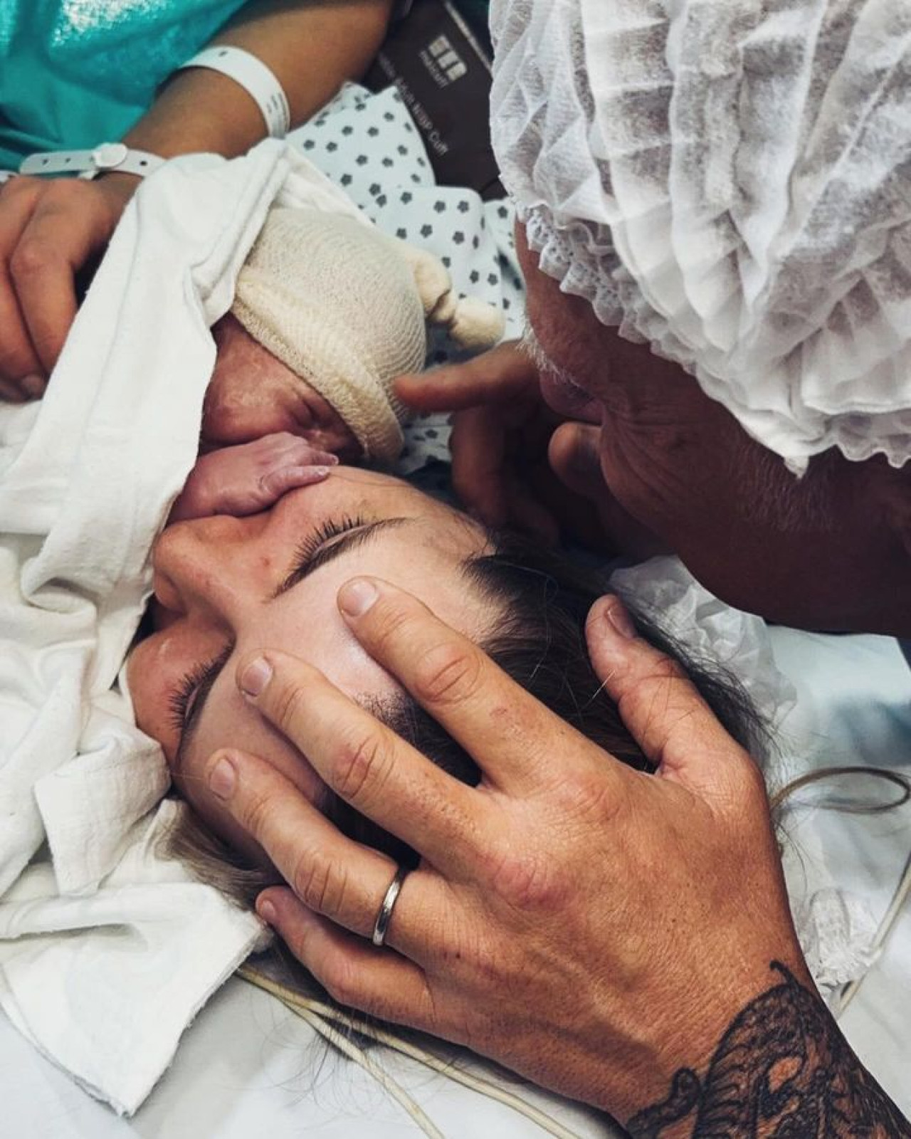 Nació el hijo de Alejandro Fantino y Coni Mosqueira. Foto: Instagram.