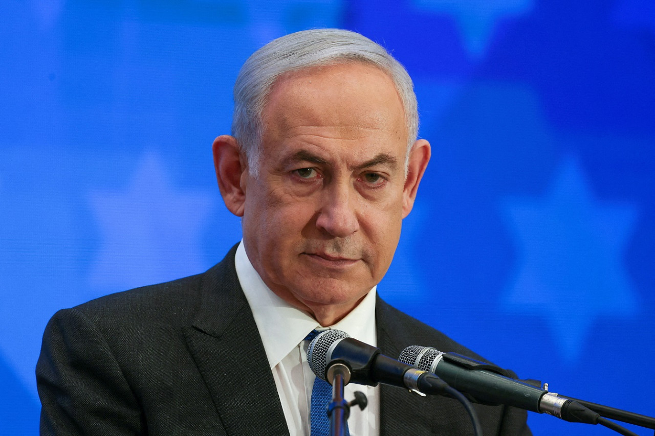 Benjamín Netanyahu, primer ministro de Israel. Foto: Reuters