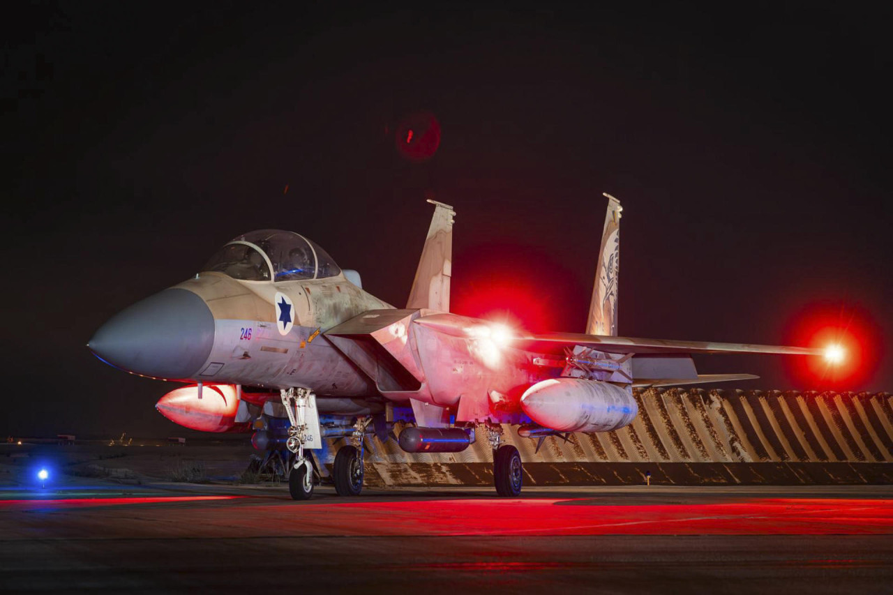 Pilotos israelíes vuelven al ruedo tras el ataque de Irán. Foto: EFE.
