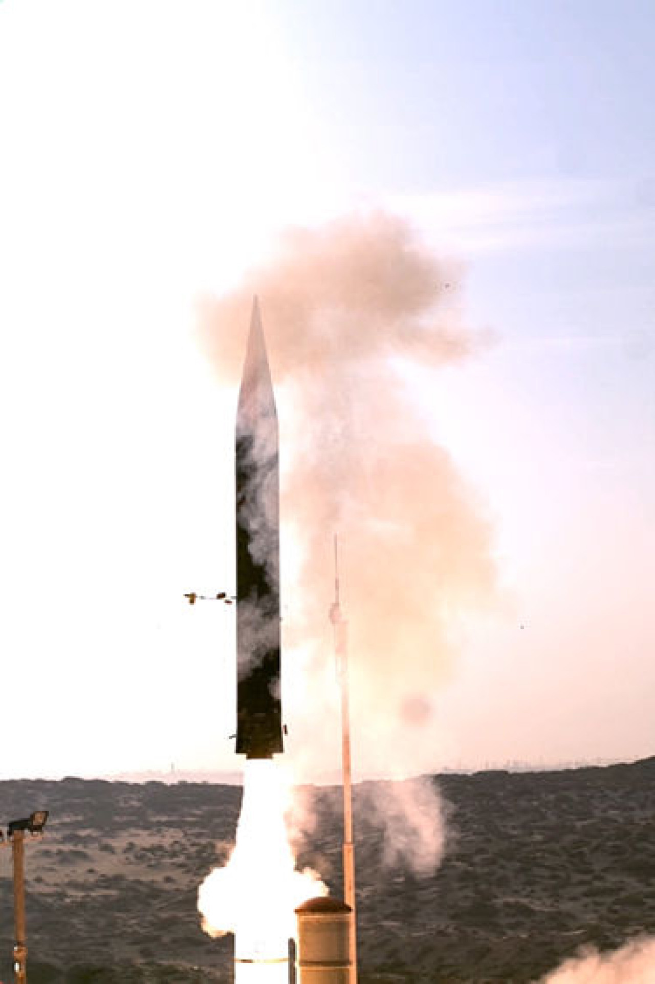 Hetz-Arrow, sistemas antimisiles israelíes. Foto: CSIS Missile Defense Project.