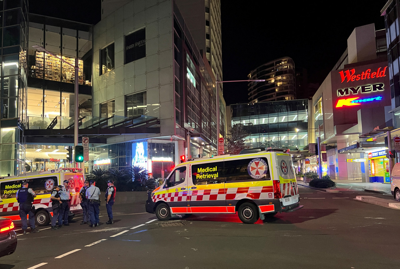 Masacre en shopping de Australia. Foto: Reuters.