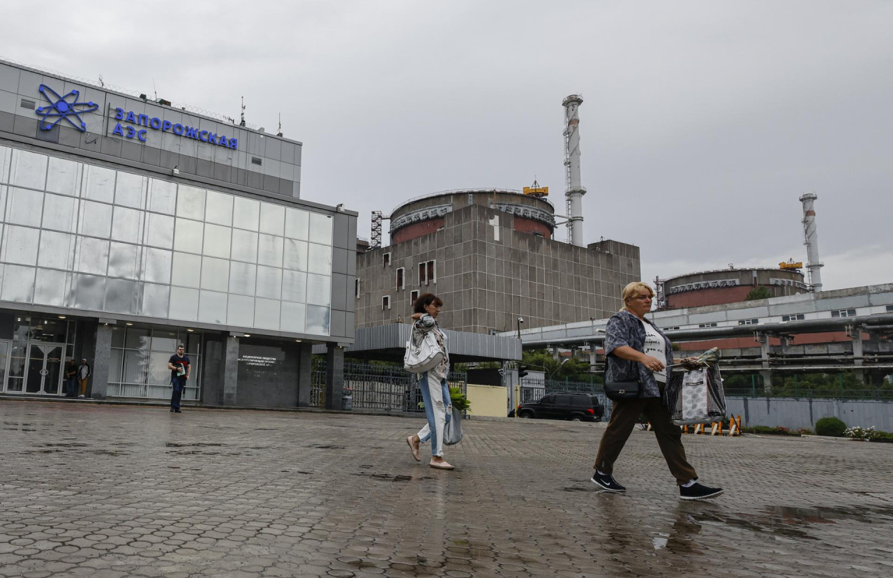 Central nuclear de Zaporiyia. Foto: EFE