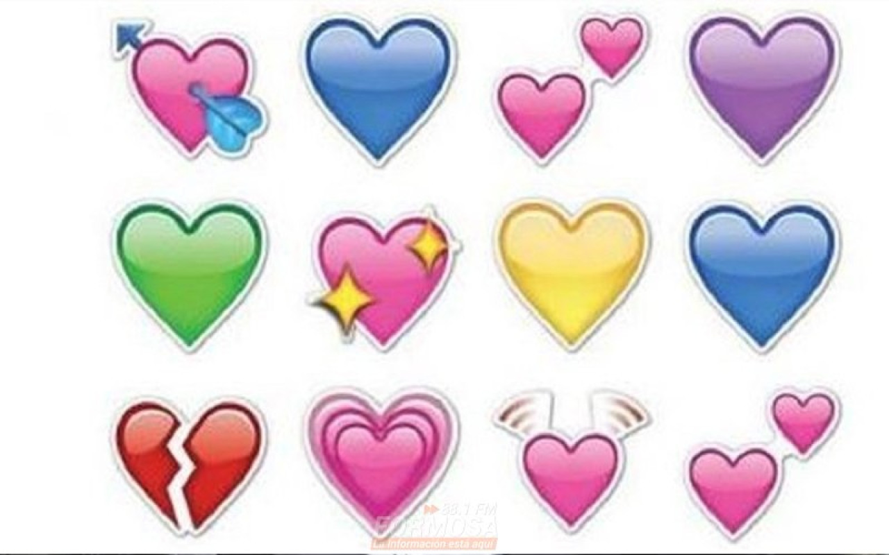 Emoji de corazón. Foto: X