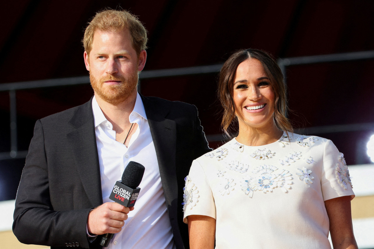 Meghan Markle y el Príncipe Harry. Foto: Reuters.