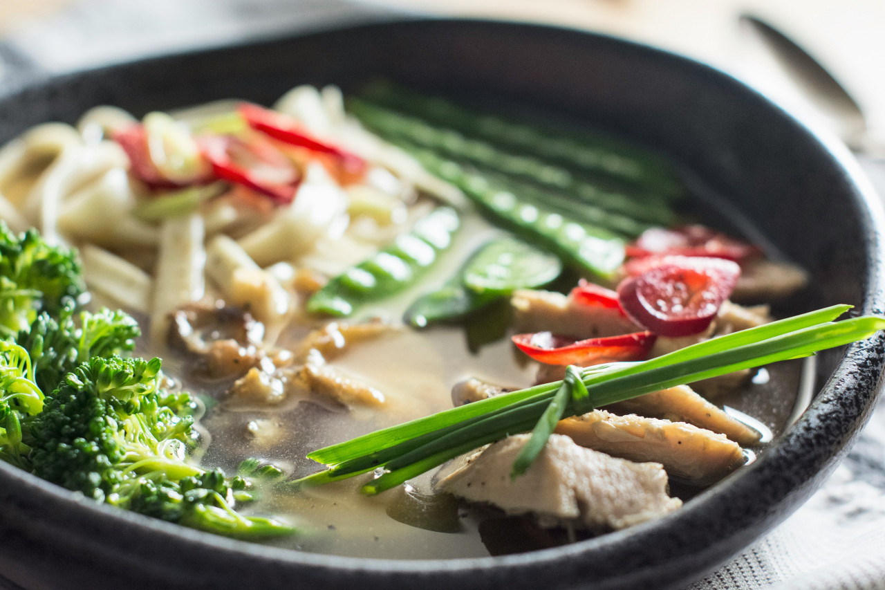 Sopa de verduras. Foto: Unsplash