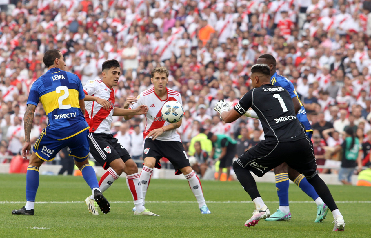 Superclásico, River vs Boca. Foto: NA