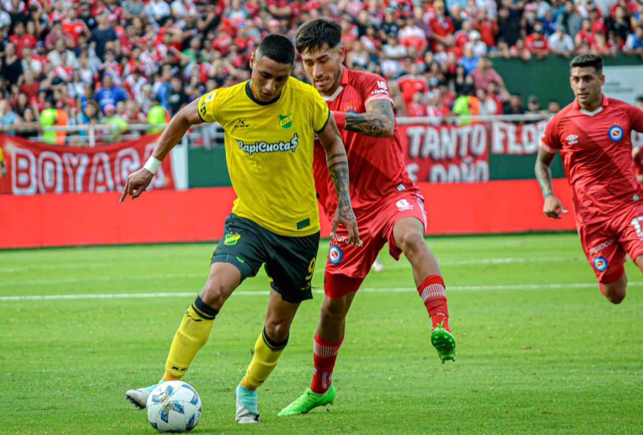 Argentinos Juniors vs Defensa y Justicia. Foto: NA