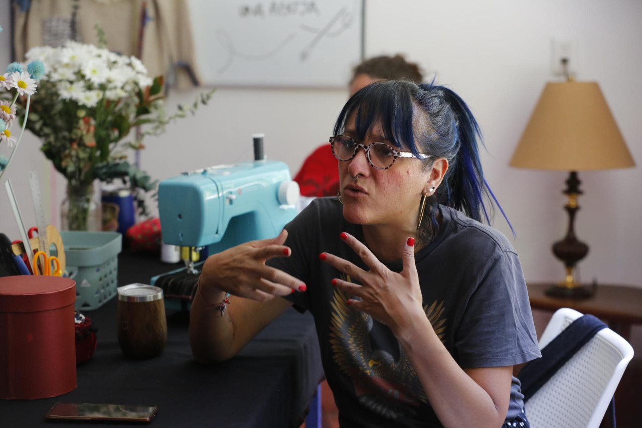 Karla Ochoa, diseñadora mexicana. Foto: EFE.