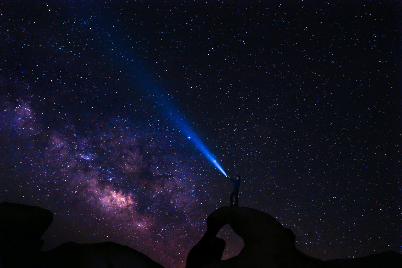 Lluvia de estrellas. Foto: Unsplash