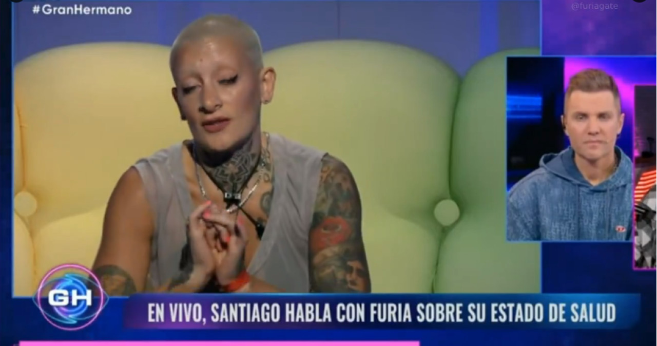 Furia de Gran Hermano reveló su diagnóstico. Foto: Captura.