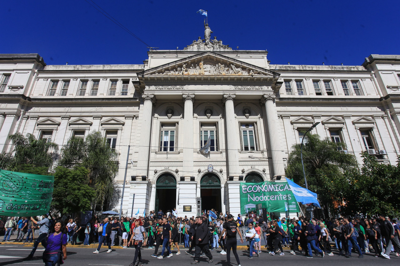 Marcha Federal Universitaria Argentina. Foto: NA