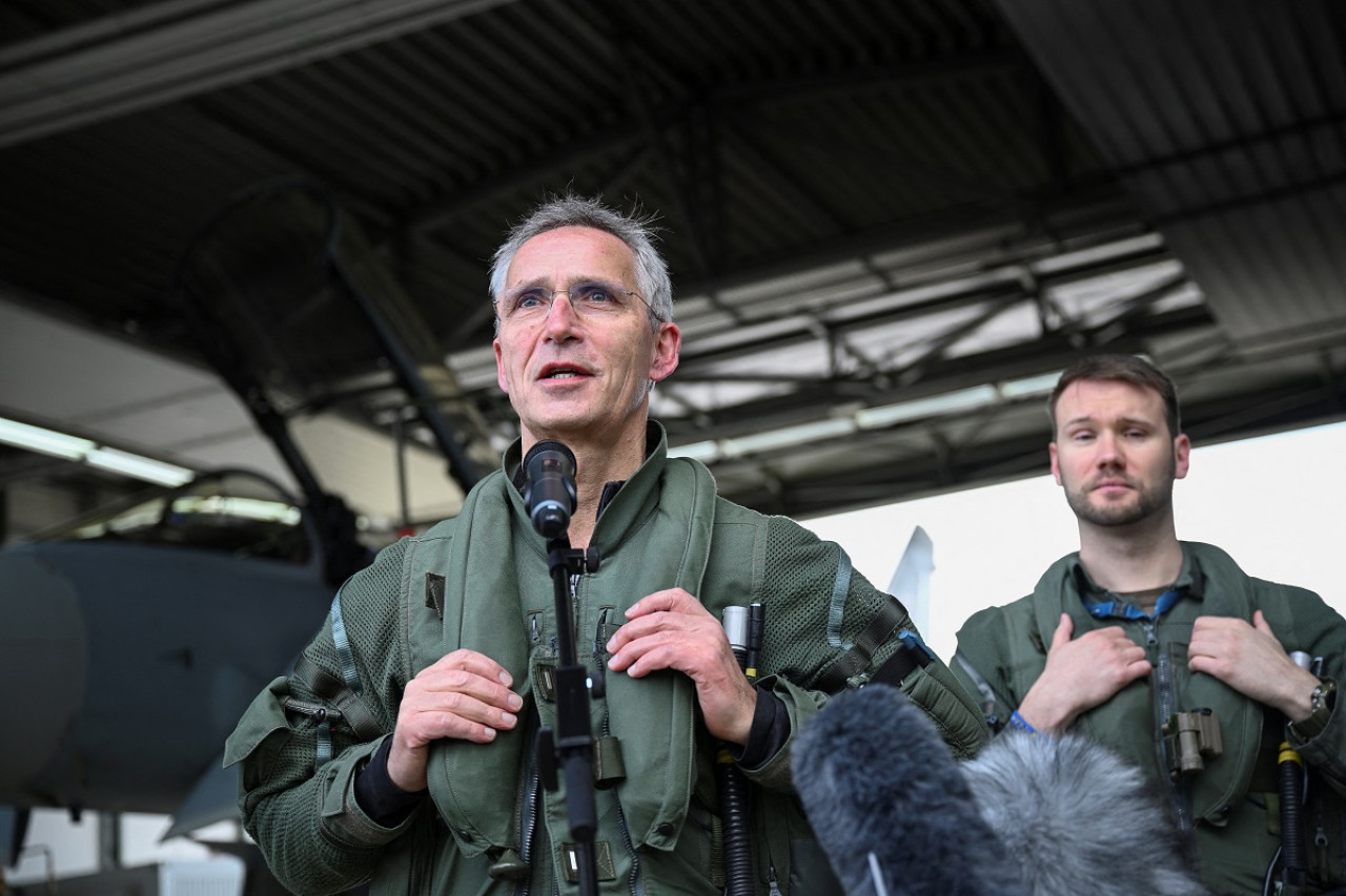 Jens Stoltenberg, secretario general de la OTAN. Foto: Reuters.