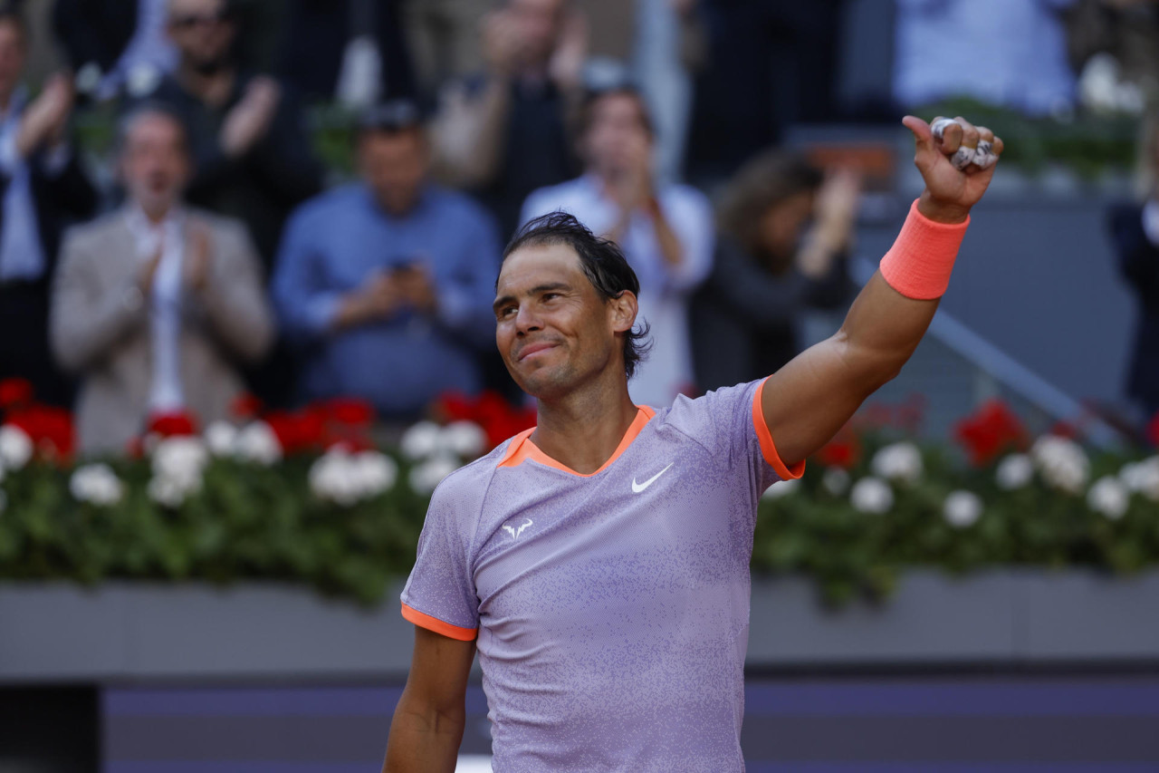 Rafa Nadal. Foto: EFE