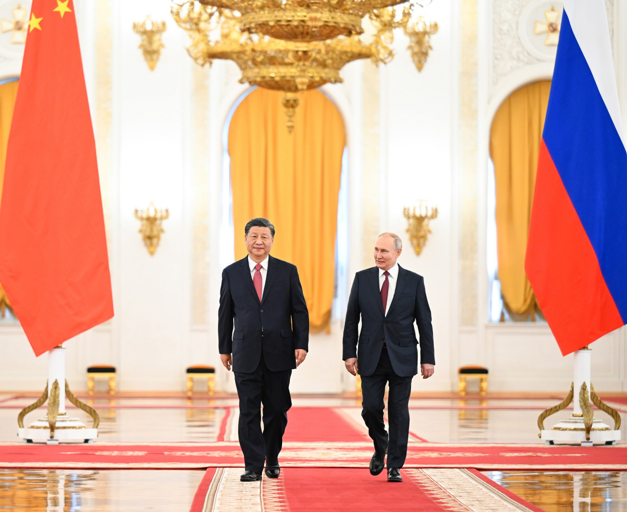 Putin y Xi Jinping. Foto: EFE