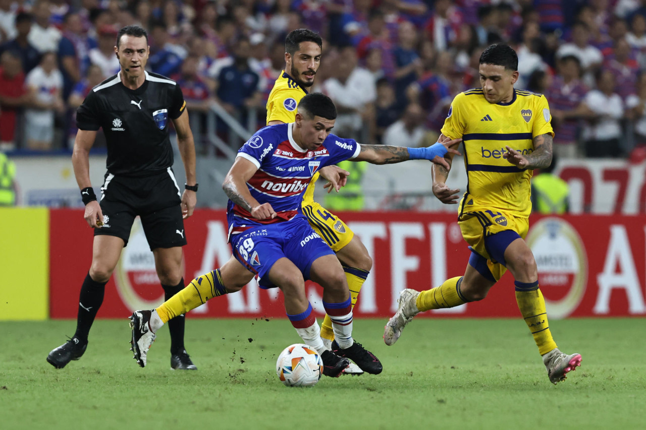 Boca vs Fortaleza, Copa Sudamericana. Foto: EFE