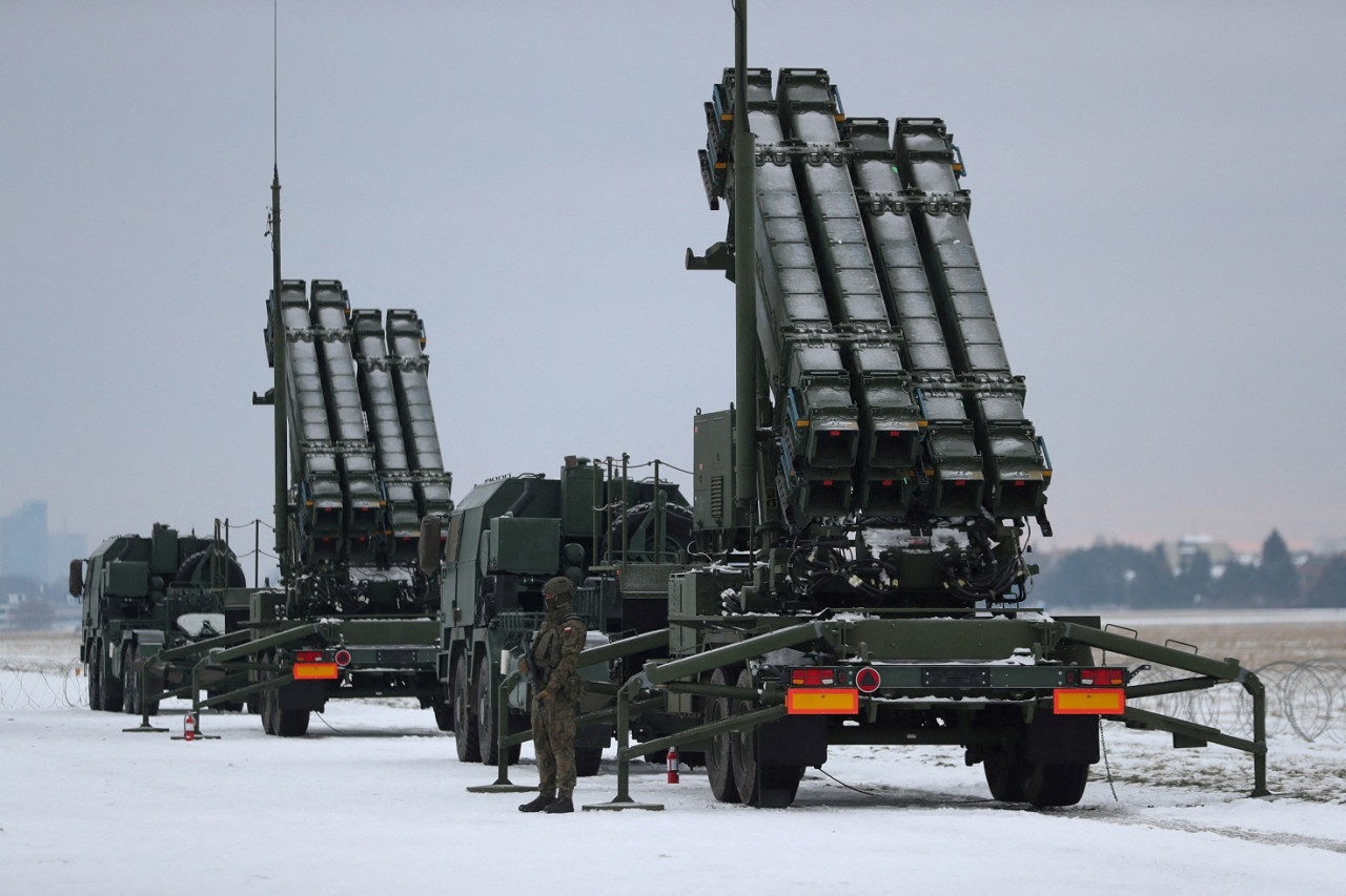 Sistema de defensa aérea Patriot. Foto: Reuters