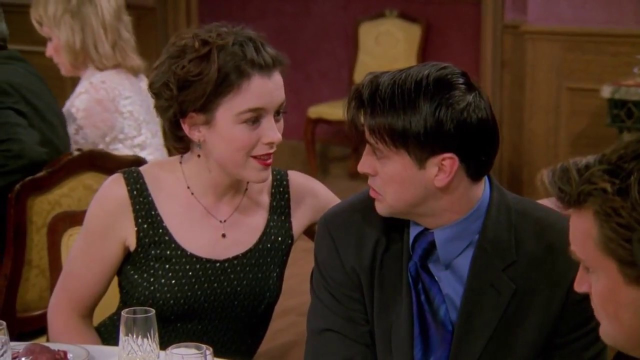 Olivia Williams en Friends. Foto: YouTube/TheMooPoint