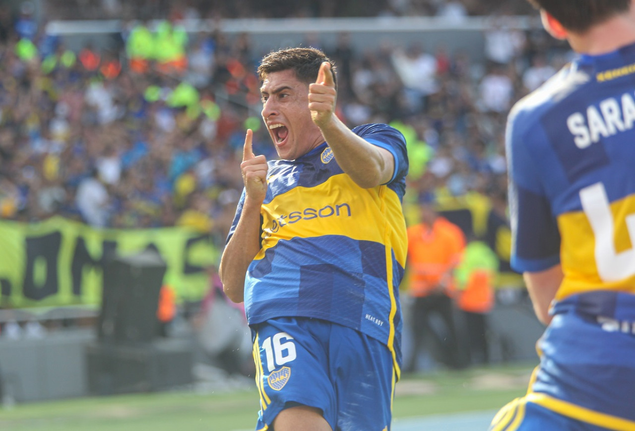 Miguel Merentiel; Boca Juniors. Foto: NA.