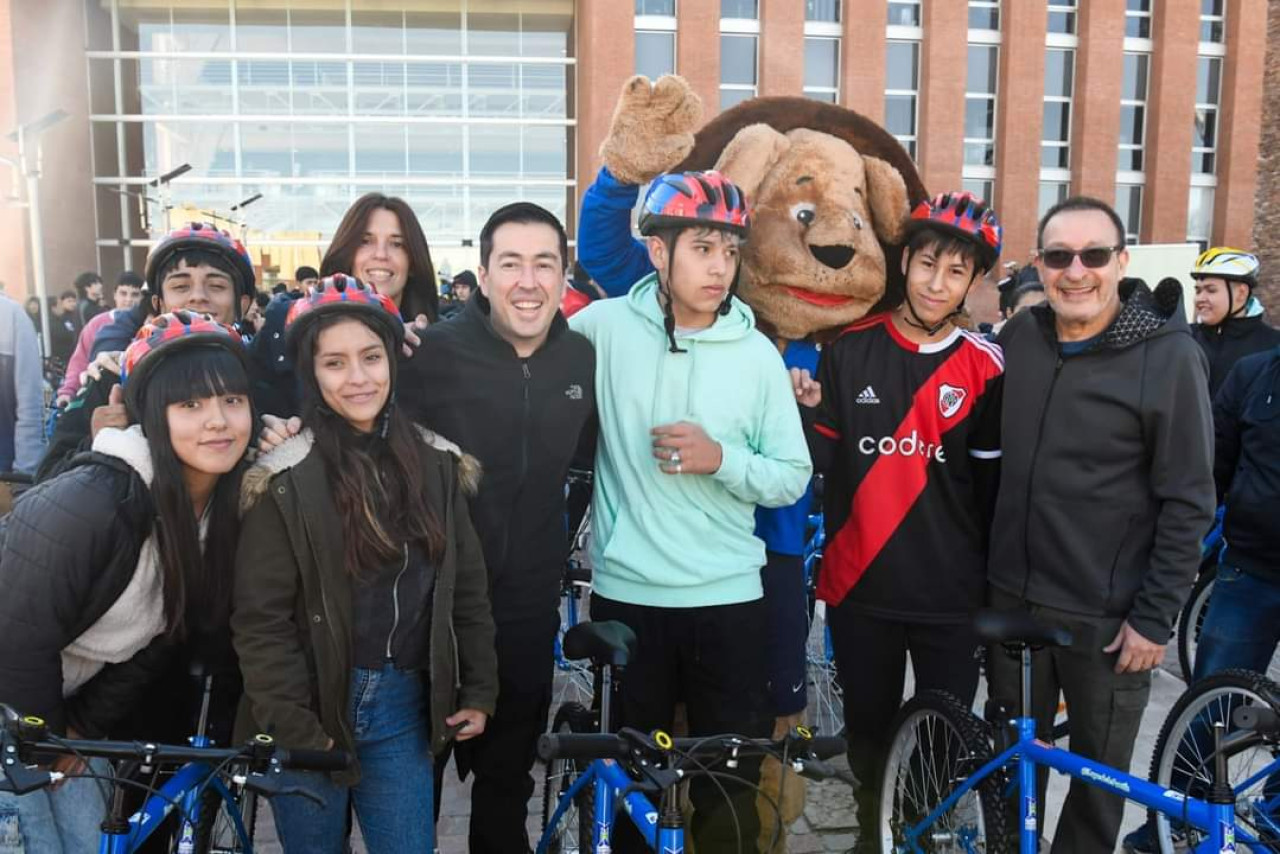 Se realizó la Segunda Bicicleteada Familiar en Malvinas Argentinas.