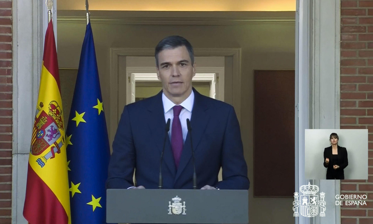 Pedro Sánchez confirmó que continuará como presidente del Gobierno Español. EFE