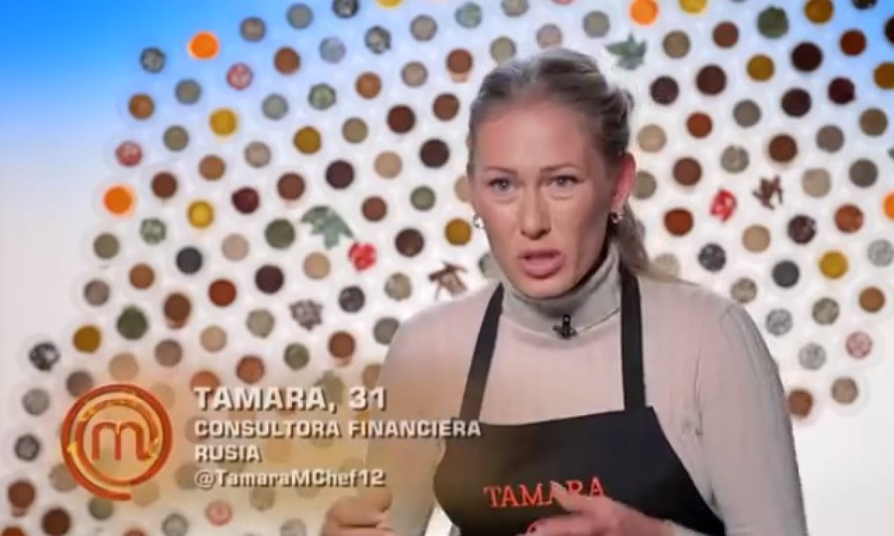 Tamara, ex participante de Masterchef España. Foto: Captura de pantalla.