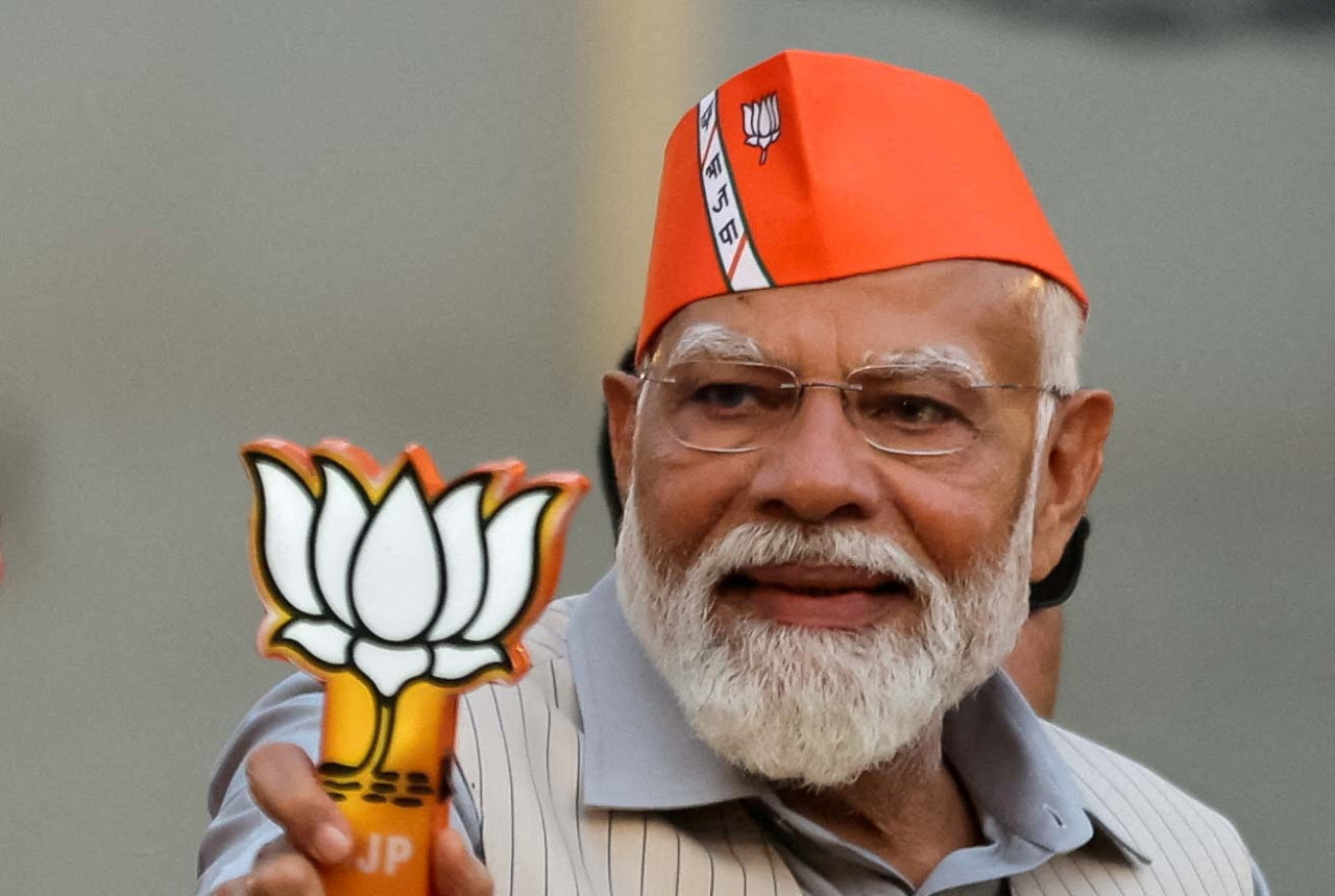 Narendra Modi, primer ministro de India. Foto: Reuters.