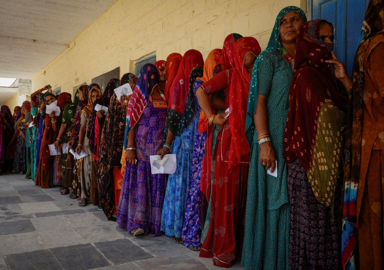 Elecciones en India. Foto: Reuters.