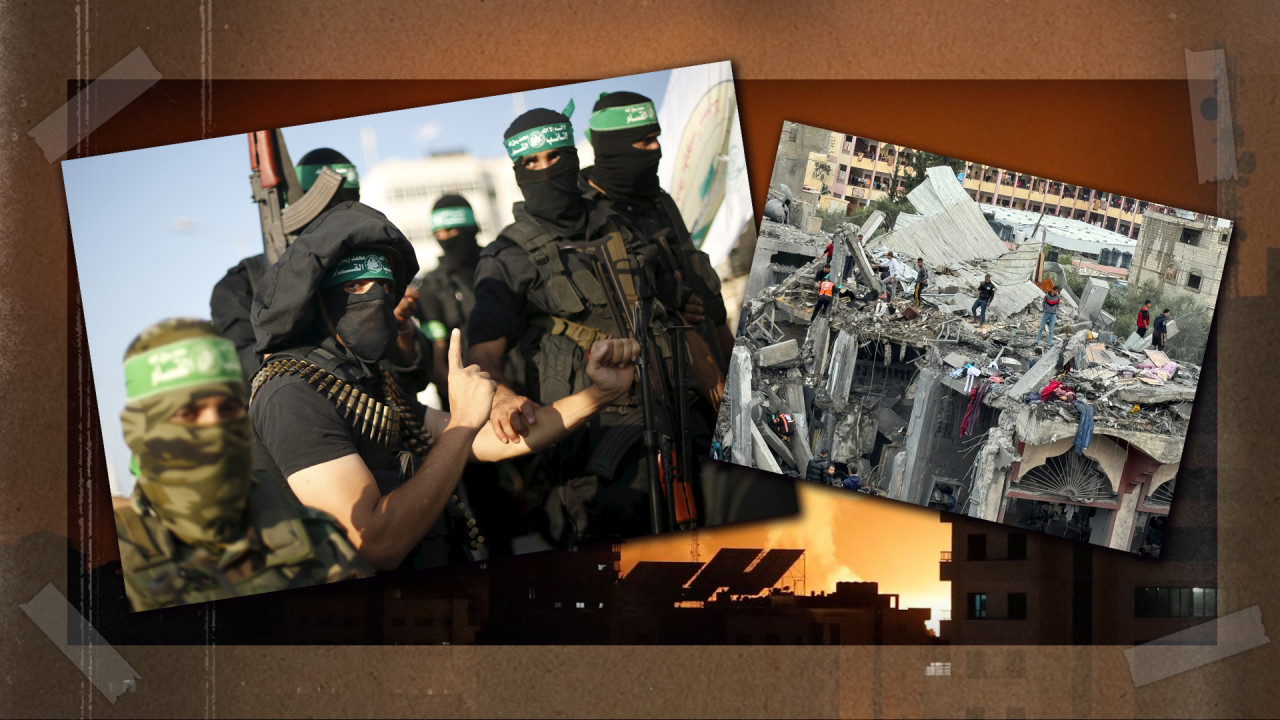 Ataques del grupo Hamás. Fotos: Reuters.